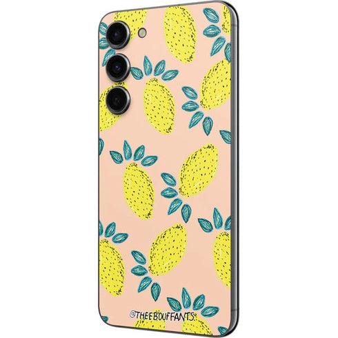 Bouffants and Broken Hearts Lemon Party Galaxy S23 Plus Skin
