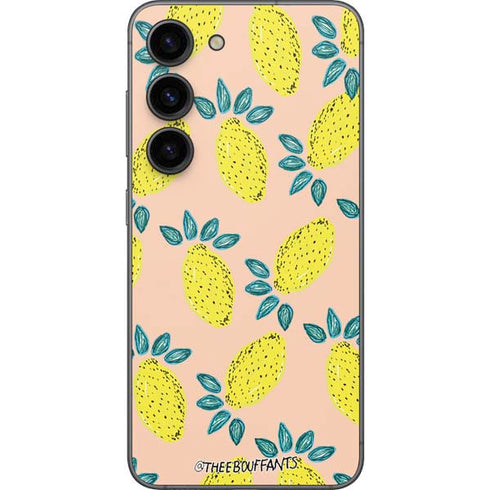 Bouffants and Broken Hearts Lemon Party Galaxy S23 Skin