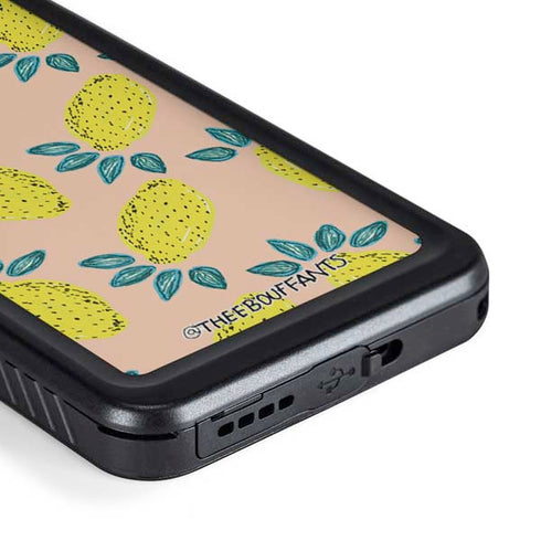 Bouffants and Broken Hearts Lemon Party Galaxy S23 Waterproof Case