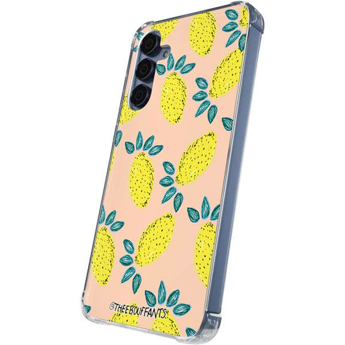 Bouffants and Broken Hearts Lemon Party Galaxy S24 Clear Case