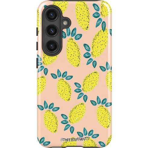 Bouffants and Broken Hearts Lemon Party Galaxy S24 Impact Case