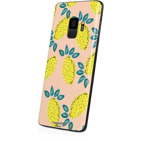 Bouffants and Broken Hearts Lemon Party Galaxy S9 Skin