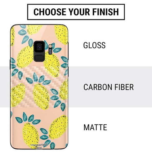 Bouffants and Broken Hearts Lemon Party Galaxy S9 Skin