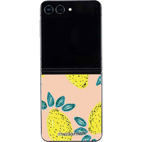 Bouffants and Broken Hearts Lemon Party Galaxy Z Flip5 5G Skin