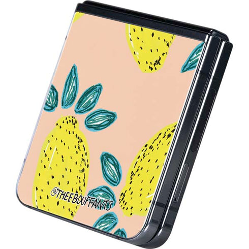 Bouffants and Broken Hearts Lemon Party Galaxy Z Flip5 5G Skin
