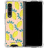 Bouffants and Broken Hearts Lemon Party Galaxy Z Fold4 5G Clear Case
