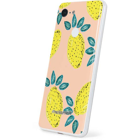 Bouffants and Broken Hearts Lemon Party Google Pixel 3 Skin