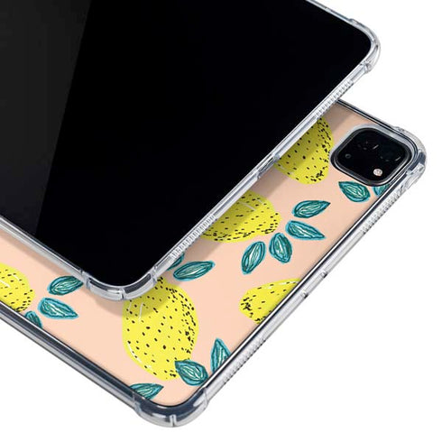 Bouffants and Broken Hearts Lemon Party iPad Pro 12.9in (2020) Clear Case