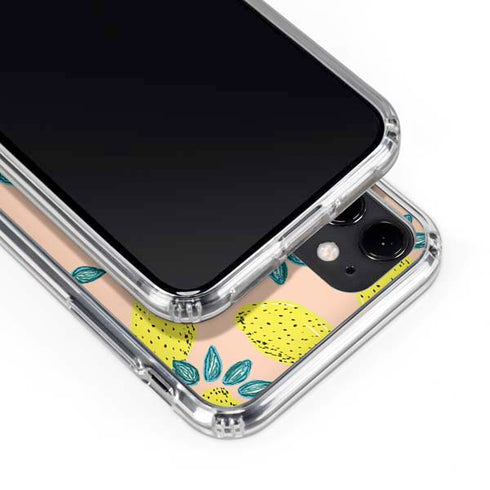 Bouffants and Broken Hearts Lemon Party iPhone 11 Clear Case