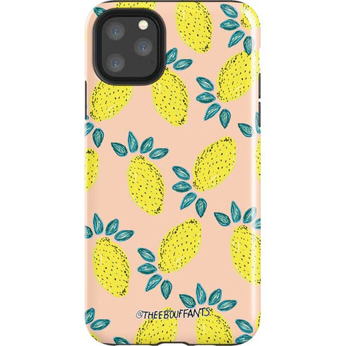 Bouffants and Broken Hearts Lemon Party iPhone 11 Pro Max Impact Case