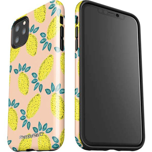 Bouffants and Broken Hearts Lemon Party iPhone 11 Pro Max Impact Case