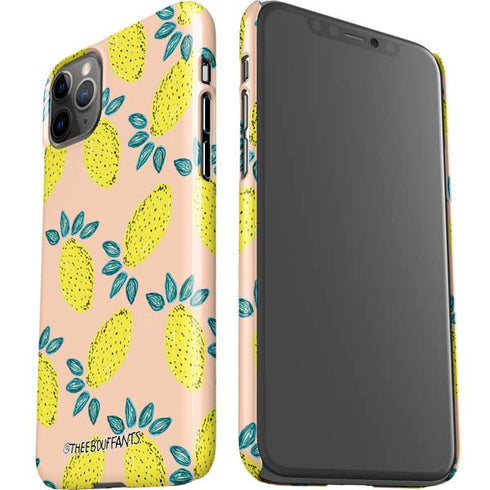 Bouffants and Broken Hearts Lemon Party iPhone 11 Pro Max Lite Case