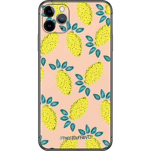 Bouffants and Broken Hearts Lemon Party iPhone 11 Pro Max Skin