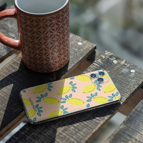 Bouffants and Broken Hearts Lemon Party iPhone 11 Pro Max Skin