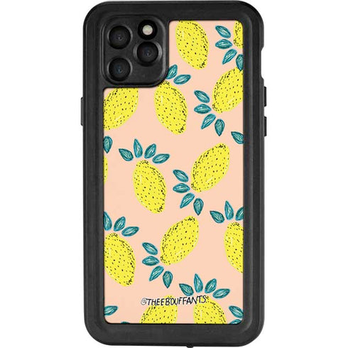 Bouffants and Broken Hearts Lemon Party iPhone 11 Pro Max Waterproof Case