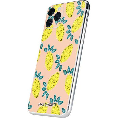 Bouffants and Broken Hearts Lemon Party iPhone 11 Pro Skin
