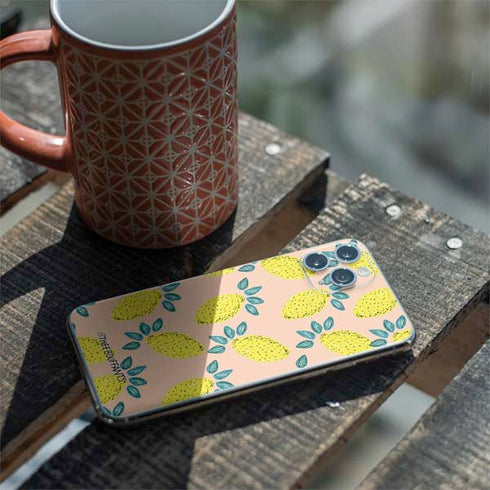 Bouffants and Broken Hearts Lemon Party iPhone 11 Pro Skin