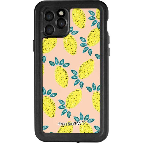 Bouffants and Broken Hearts Lemon Party iPhone 11 Pro Waterproof Case