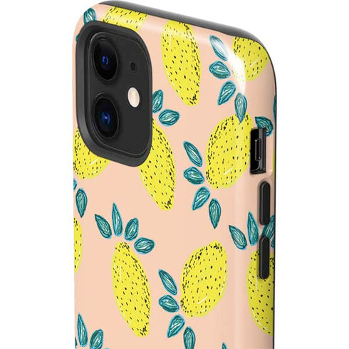 Bouffants and Broken Hearts Lemon Party iPhone 12 Impact Case