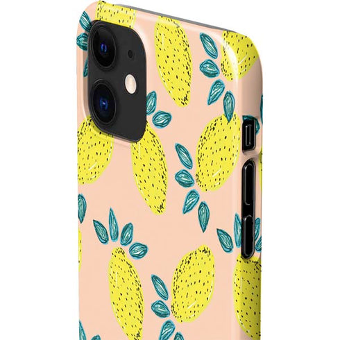 Bouffants and Broken Hearts Lemon Party iPhone 12 Mini Lite Case