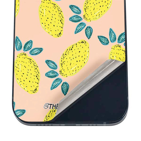 Bouffants and Broken Hearts Lemon Party iPhone 12 Mini Skin