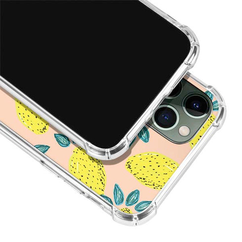 Bouffants and Broken Hearts Lemon Party iPhone 12 Pro Clear Case