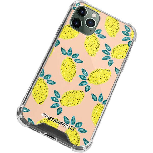 Bouffants and Broken Hearts Lemon Party iPhone 12 Pro Clear Case