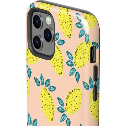 Bouffants and Broken Hearts Lemon Party iPhone 12 Pro Max Impact Case
