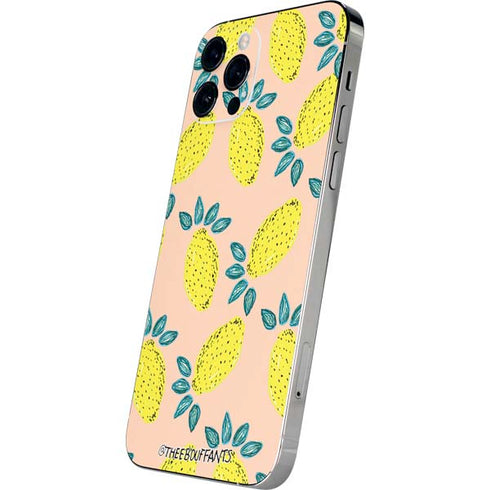 Bouffants and Broken Hearts Lemon Party iPhone 12 Pro Skin