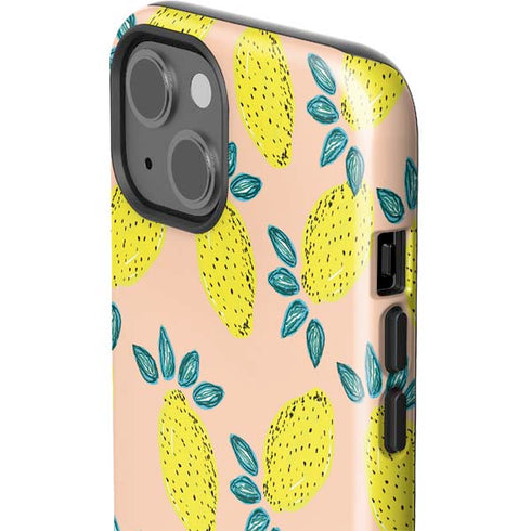 Bouffants and Broken Hearts Lemon Party iPhone 13 Impact Case