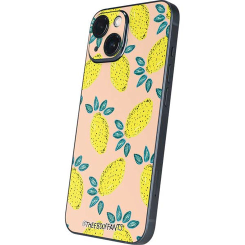 Bouffants and Broken Hearts Lemon Party iPhone 13 Mini Skin