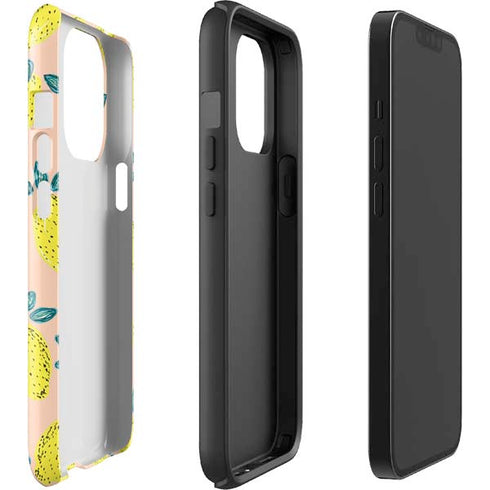 Bouffants and Broken Hearts Lemon Party iPhone 13 Pro Impact Case