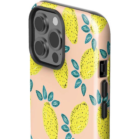 Bouffants and Broken Hearts Lemon Party iPhone 13 Pro Max Impact Case