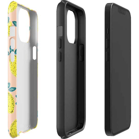 Bouffants and Broken Hearts Lemon Party iPhone 13 Pro Max Impact Case
