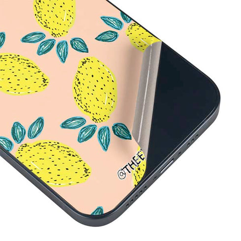 Bouffants and Broken Hearts Lemon Party iPhone 13 Skin