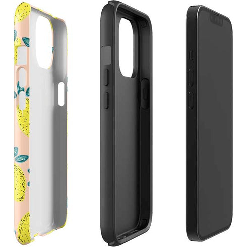 Bouffants and Broken Hearts Lemon Party iPhone 14 Plus Impact Case
