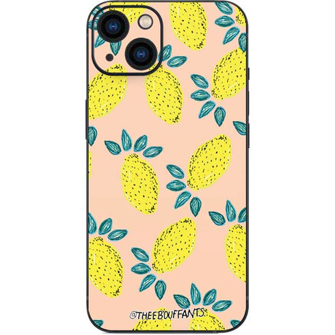 Bouffants and Broken Hearts Lemon Party iPhone 14 Plus Skin