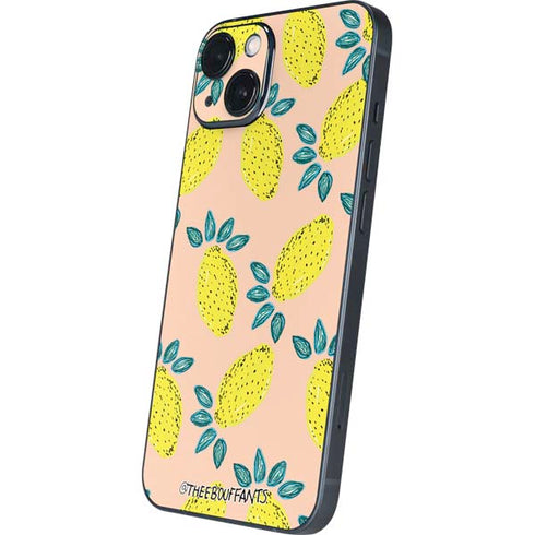 Bouffants and Broken Hearts Lemon Party iPhone 14 Plus Skin