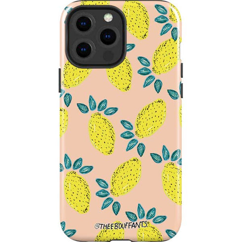 Bouffants and Broken Hearts Lemon Party iPhone 15 Pro Max Impact Case
