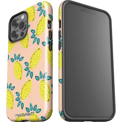 Bouffants and Broken Hearts Lemon Party iPhone 15 Pro Max Impact Case