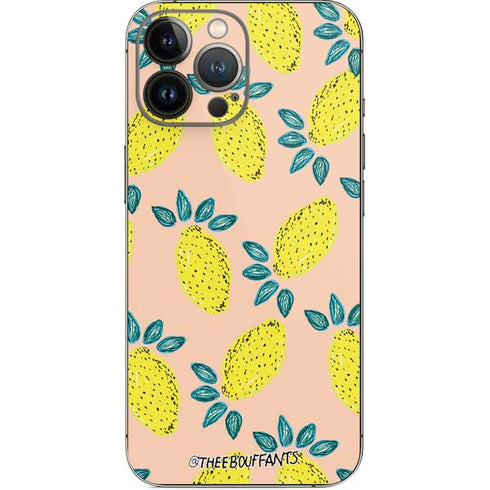 Bouffants and Broken Hearts Lemon Party iPhone 14 Pro Max Skin