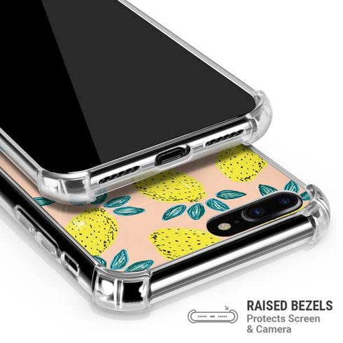 Bouffants and Broken Hearts Lemon Party iPhone 7/8 Plus Clear Case