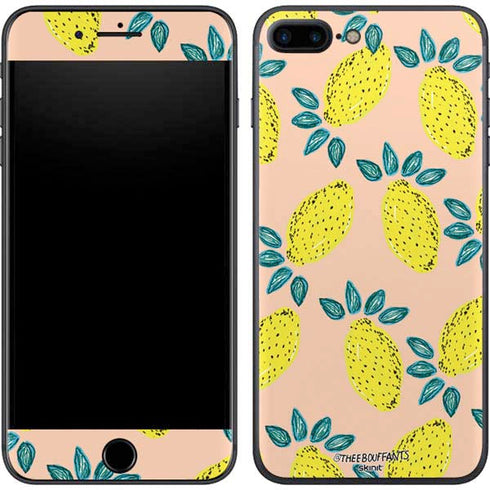 Bouffants and Broken Hearts Lemon Party iPhone 8 Plus Skin