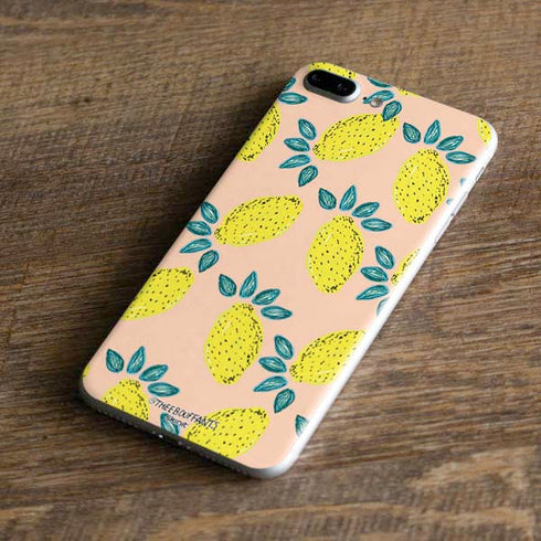 Bouffants and Broken Hearts Lemon Party iPhone 8 Plus Skin