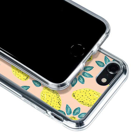 Bouffants and Broken Hearts Lemon Party iPhone SE (2nd & 3rd Gen) Clear Case