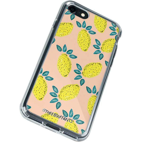 Bouffants and Broken Hearts Lemon Party iPhone SE (2nd & 3rd Gen) Clear Case