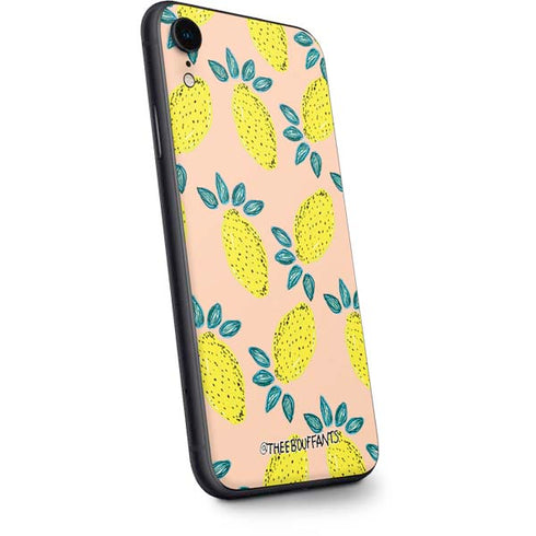 Bouffants and Broken Hearts Lemon Party iPhone XR Skin