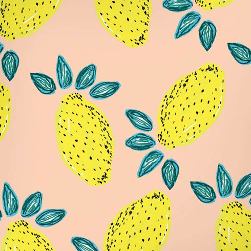 Bouffants and Broken Hearts Lemon Party iPhone XS Skin