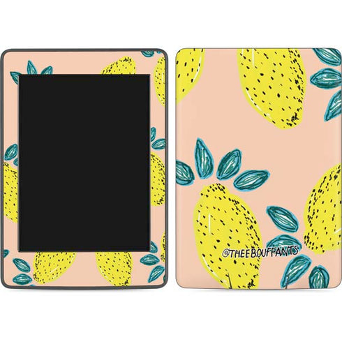 Bouffants and Broken Hearts Lemon Party Amazon Kindle Skin