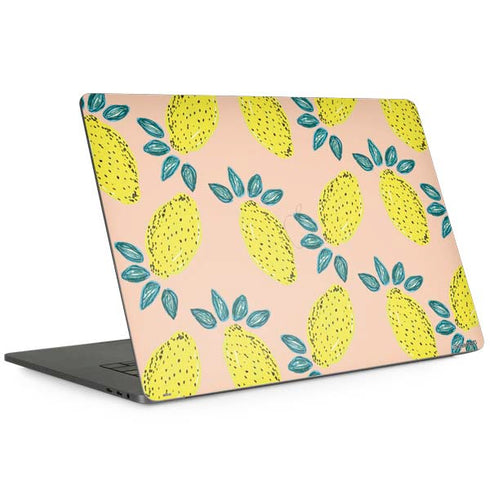 Bouffants and Broken Hearts Lemon Party Apple MacBook Pro 15-inch Skin